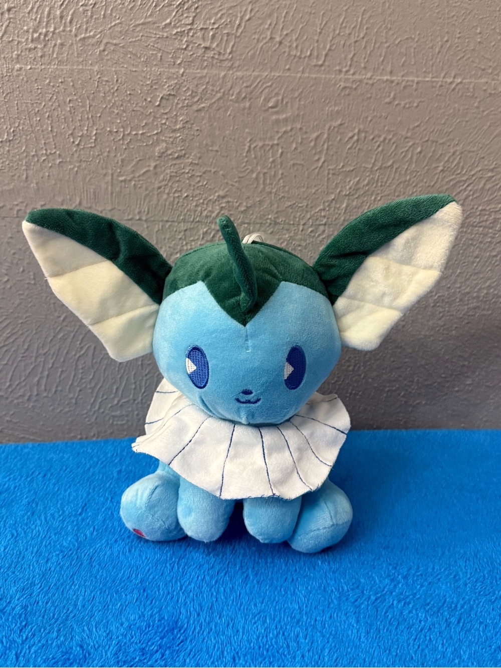 Vaporeon Plush Toy - Blue and Green Soft Stuffed Animal